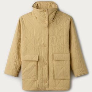 NWOT RHONE Butter Yellow Monterey Quilted Jacket Women's Puffer Jacket XS